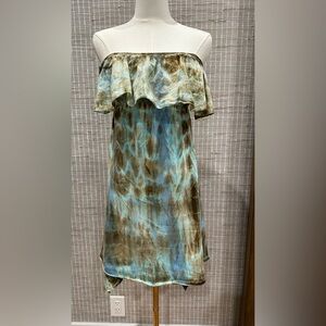 Hard Tail Strapless Dress
